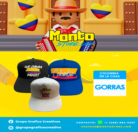 Colección de gorras