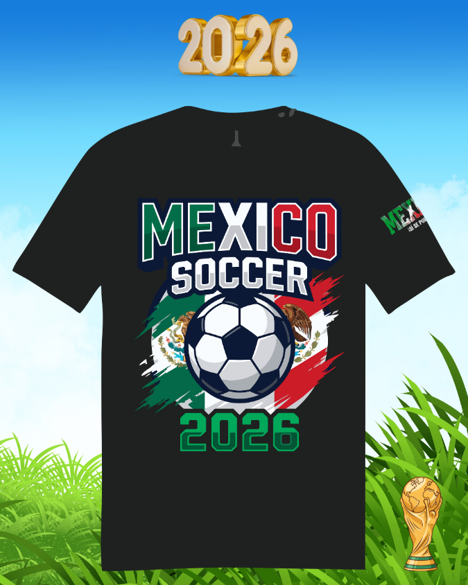 Camiseta México 2026 Pasión Azteca | Playera de Fútbol Edición Fan (DTF Premium) - Envíos desde USA