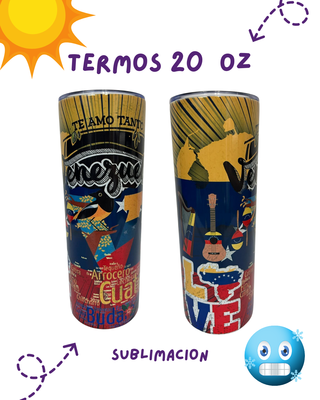 Personalized Thermoses from Various Countries