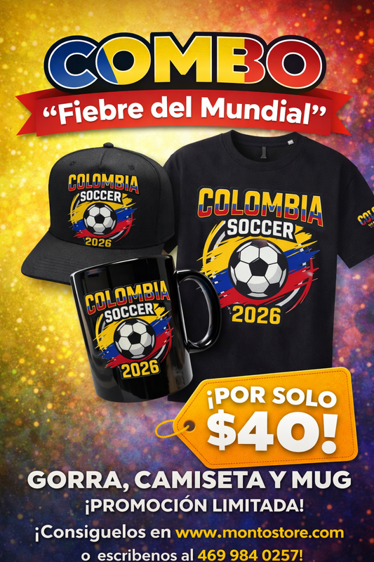 🔥⚽ COMBO “FIEBRE DEL MUNDIAL 2026” ⚽🔥