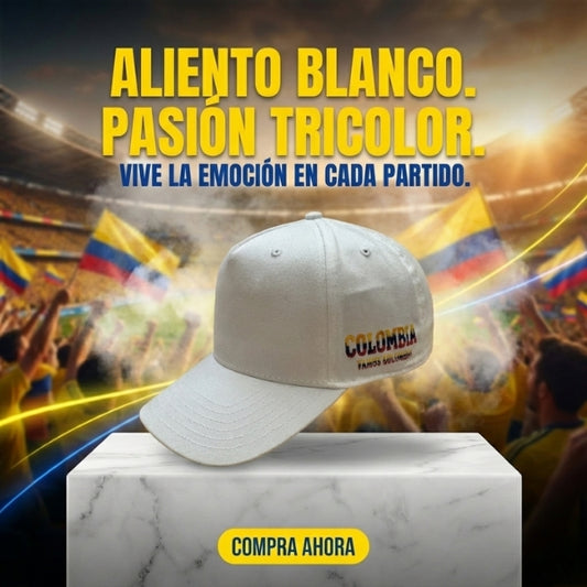 Colombia FCF Premium National Team Cap - Shipping to USA