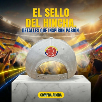 Colombia FCF Premium National Team Cap - Shipping to USA