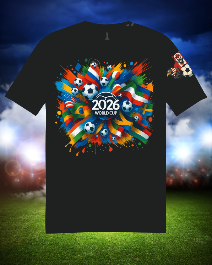 Camiseta Mundial 2026 Canada USA Mexico | World Cup Fan Shirt | Calidad DTF Premium