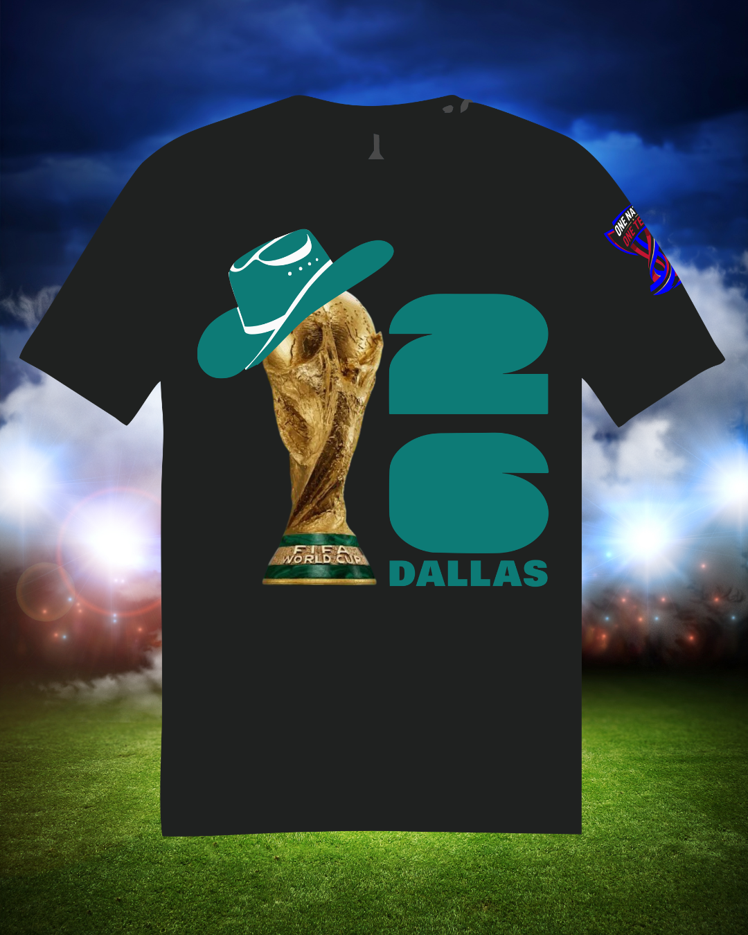 Camiseta Mundial 2026 Canada USA Mexico | World Cup Fan Shirt | Calidad DTF Premium