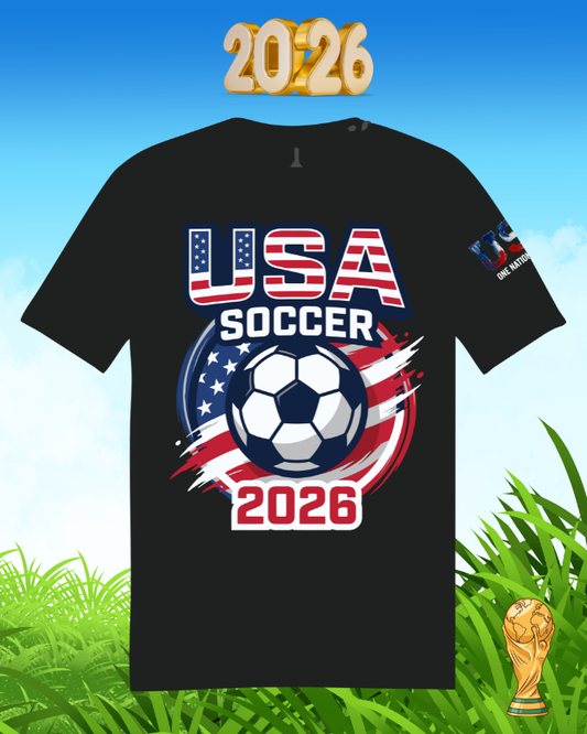 USA Soccer 2026 Fan Jersey - Camiseta Edición Mundial (Premium DTF Print)